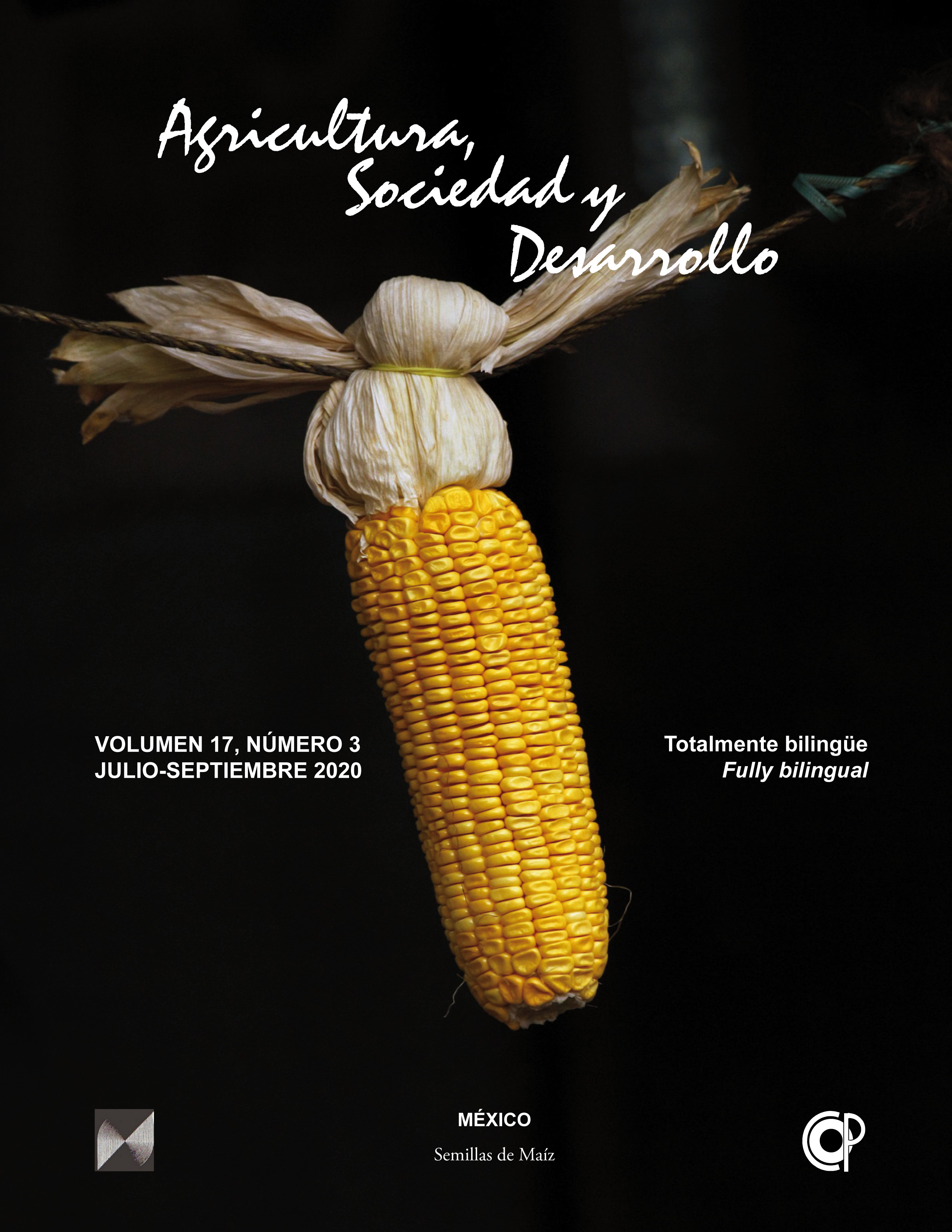 					Ver Vol. 17 Núm. 3 (2020): Agricultura Sociedad y Desarrollo V17 N3 2020
				